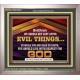 DO NOT LUST AFTER EVIL THINGS  Children Room Wall Portrait  GWVICTOR10527  