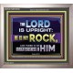 THE LORD IS UPRIGHT AND MY ROCK  Church Portrait  GWVICTOR10535  