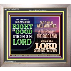 THAT IT MAY BE WELL WITH THEE  Contemporary Christian Wall Art  GWVICTOR10536  "16X14"