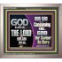 TO OUR SAVIOUR BE GLORY GOD IS WITH US   Encouraging Bible Verses Portrait  GWVICTOR10551  "16X14"