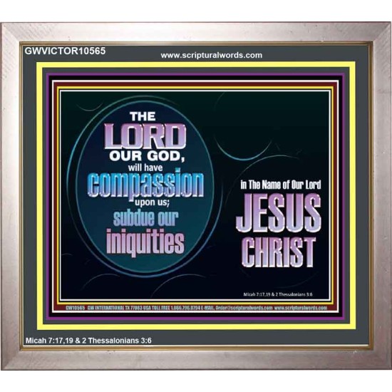 HAVE COMPASSION UPON US O LORD  Christian Paintings  GWVICTOR10565  