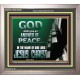 GOD SHALL GIVE YOU AN ANSWER OF PEACE  Christian Art Portrait  GWVICTOR10569  