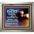 JEHOVAH OUR GOD WHO PARDONETH INIQUITIES AND DELIGHTETH IN MERCIES  Scriptural Décor  GWVICTOR10578  "16X14"