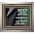 DEEP CALLETH UNTO DEEP  Modern Wall Art  GWVICTOR10591  "16X14"