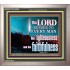 THE LORD RENDER TO EVERY MAN HIS RIGHTEOUSNESS AND FAITHFULNESS  Custom Contemporary Christian Wall Art  GWVICTOR10605  "16X14"