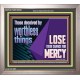 THOSE DECEIVED BY WORTHLESS THINGS LOSE THEIR CHANCE FOR MERCY  Church Picture  GWVICTOR10650  