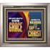 A GIVEN GRACE ACCORDING TO THE MEASURE OF THE GIFT OF CHRIST  Children Room Wall Portrait  GWVICTOR10669  "16X14"
