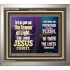 THE ARMOUR OF LIGHT OUR LORD JESUS CHRIST  Ultimate Inspirational Wall Art Portrait  GWVICTOR10689  "16X14"