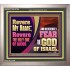 REVERE MY NAME AND REVERENTLY FEAR THE GOD OF ISRAEL  Scriptures Décor Wall Art  GWVICTOR10734  "16X14"