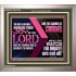 THE MEEK ALSO SHALL INCREASE THEIR JOY IN THE LORD  Scriptural Décor Portrait  GWVICTOR10735  "16X14"