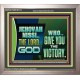 JEHOVAHNISSI THE LORD GOD WHO GIVE YOU THE VICTORY  Bible Verses Wall Art  GWVICTOR10774  