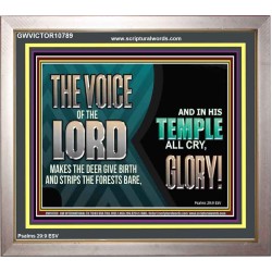 THE VOICE OF THE LORD MAKES THE DEER GIVE BIRTH  Art & Wall Décor  GWVICTOR10789  "16X14"
