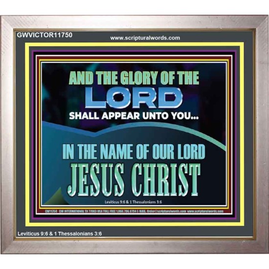 THE GLORY OF THE LORD SHALL APPEAR UNTO YOU  Church Picture  GWVICTOR11750  