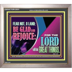 THE LORD WILL DO GREAT THINGS  Eternal Power Portrait  GWVICTOR12031  "16X14"