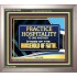 PRACTICE HOSPITALITY TO ONE ANOTHER  Religious Art Picture  GWVICTOR12066  "16X14"