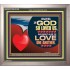 BELOVED IF GOD SO LOVED US  Custom Biblical Paintings  GWVICTOR12130  "16X14"