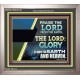 PRAISE THE LORD FROM THE EARTH  Unique Bible Verse Portrait  GWVICTOR12149  