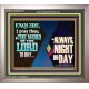 THE WORD OF THE LORD TO DAY  New Wall Décor  GWVICTOR12151  