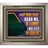 HEAR ME O LORD I WILL KEEP THY STATUTES  Bible Verse Portrait Art  GWVICTOR12162  "16X14"