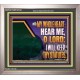 HEAR ME O LORD I WILL KEEP THY STATUTES  Bible Verse Portrait Art  GWVICTOR12162  