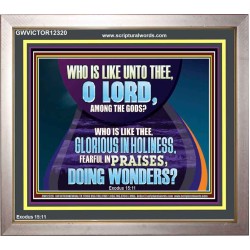 FEARFUL IN PRAISES DOING WONDERS  Ultimate Inspirational Wall Art Portrait  GWVICTOR12320  "16X14"