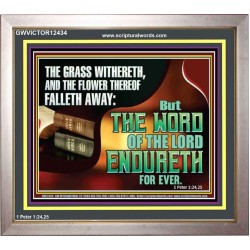 THE WORD OF THE LORD ENDURETH FOR EVER  Sanctuary Wall Portrait  GWVICTOR12434  "16X14"
