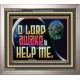 O LORD AWAKE TO HELP ME  Christian Quote Portrait  GWVICTOR12718  