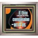HAVE COMPASSION ON US AND HELP US  Contemporary Christian Wall Art  GWVICTOR12726  