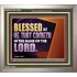BLESSED BE HE THAT COMETH IN THE NAME OF THE LORD  Ultimate Inspirational Wall Art Portrait  GWVICTOR13038  "16X14"