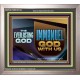 THE EVERLASTING GOD IMMANUEL..GOD WITH US  Contemporary Christian Wall Art Portrait  GWVICTOR13134  
