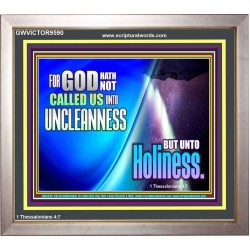 CALL UNTO HOLINESS  Sanctuary Wall Portrait  GWVICTOR9590  "16X14"