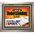 A MAN OF UNDERSTANDING IS OF AN EXCELLENT SPIRIT  New Wall Décor  GWVICTOR9911  "16X14"