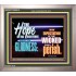 THE HOPE OF RIGHTEOUS IS GLADNESS  Scriptures Wall Art  GWVICTOR9914  "16X14"