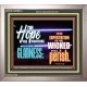 THE HOPE OF RIGHTEOUS IS GLADNESS  Scriptures Wall Art  GWVICTOR9914  