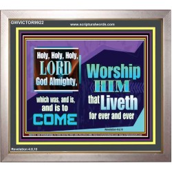 HOLY HOLY HOLY LORD GOD ALMIGHTY  Christian Paintings  GWVICTOR9922  "16X14"