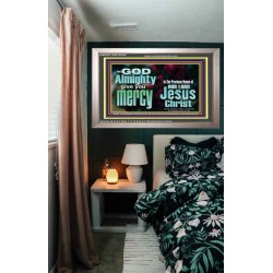 GOD ALMIGHTY GIVES YOU MERCY  Bible Verse for Home Portrait  GWVICTOR10332  "16X14"