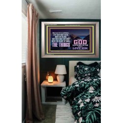 WHAT THE LORD GOD HAS PREPARE FOR THOSE WHO LOVE HIM  Scripture Portrait Signs  GWVICTOR10453  "16X14"