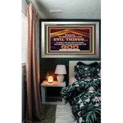 DO NOT LUST AFTER EVIL THINGS  Children Room Wall Portrait  GWVICTOR10527  "16X14"