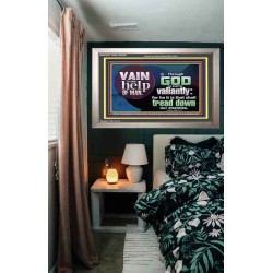 THROUGH GOD WE SHALL DO VALIANTLY  Contemporary Christian Wall Art  GWVICTOR10550  