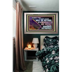 THE LORD REVEALETH HIS SECRET TO THOSE VERY CLOSE TO HIM  Bible Verse Wall Art  GWVICTOR12167  "16X14"