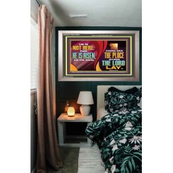 HE IS NOT HERE FOR HE IS RISEN  Children Room Wall Portrait  GWVICTOR13091  "16X14"