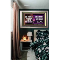 THE WICKED RESERVED FOR DAY OF DESTRUCTION  Portrait Scripture Décor  GWVICTOR9899  "16X14"