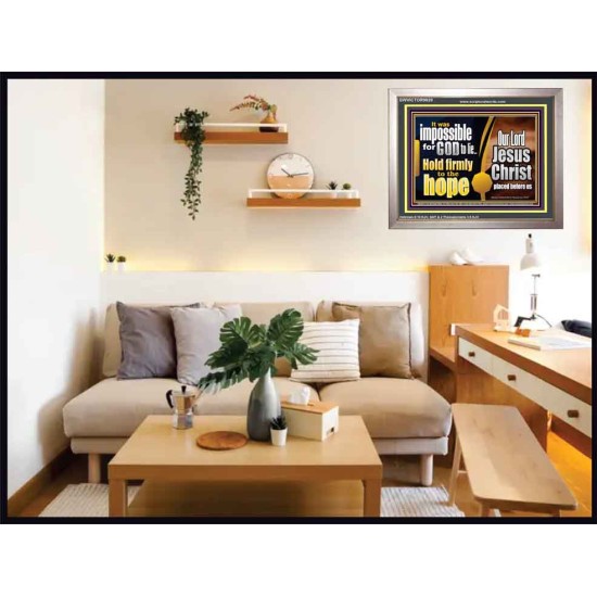 GOD NEVER LIE ONLY BELIEVE  Art & Wall Décor  GWVICTOR9820  