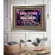 ABBA FATHER RECEIVE US GRACIOUSLY  Ultimate Inspirational Wall Art Portrait  GWVICTOR10362  