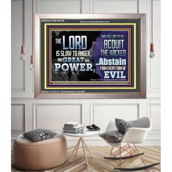 THE LORD GOD ALMIGHTY GREAT IN POWER  Sanctuary Wall Portrait  GWVICTOR10379  