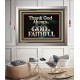 THANK GOD ALWAYS GOD IS FAITHFUL  Scriptures Wall Art  GWVICTOR10435  