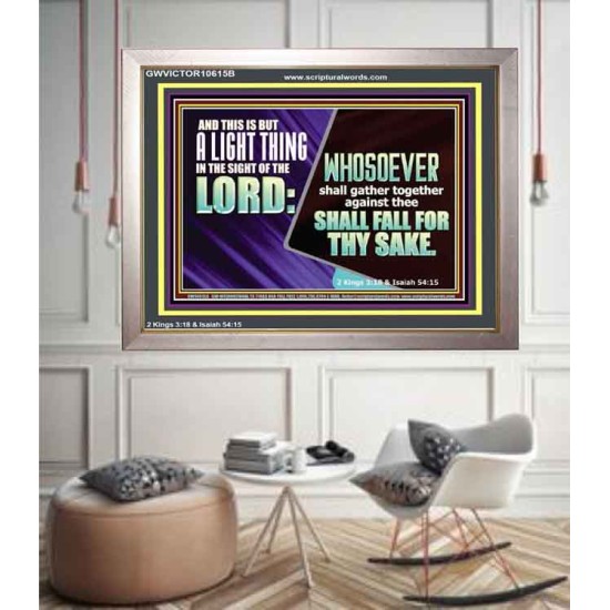 YOU WILL DEFEAT THOSE WHO ATTACK YOU  Custom Inspiration Scriptural Art Portrait  GWVICTOR10615B  