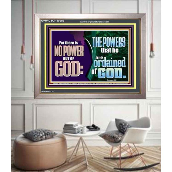 THERE IS NO POWER BUT OF GOD THE POWERS THAT BE ARE ORDAINED OF GOD  Church Portrait  GWVICTOR10686  