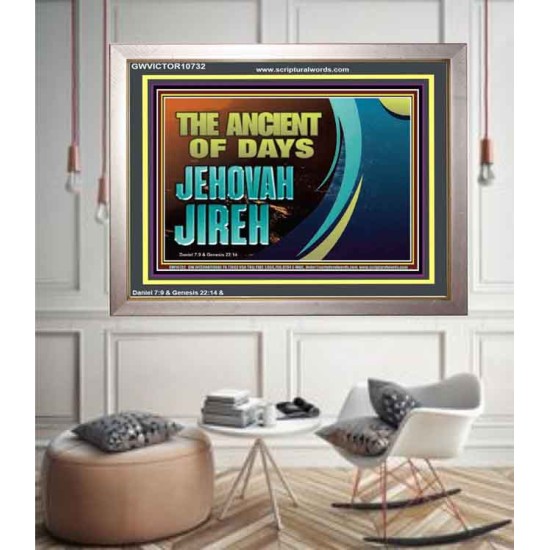 THE ANCIENT OF DAYS JEHOVAH JIREH  Scriptural Décor  GWVICTOR10732  