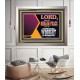 THE LORD WILL ORDAIN PEACE FOR US  Large Wall Accents & Wall Portrait  GWVICTOR12113  